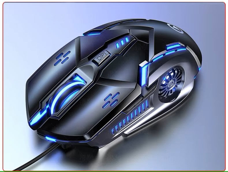 Eagle Mute Wired Mouse Luminous