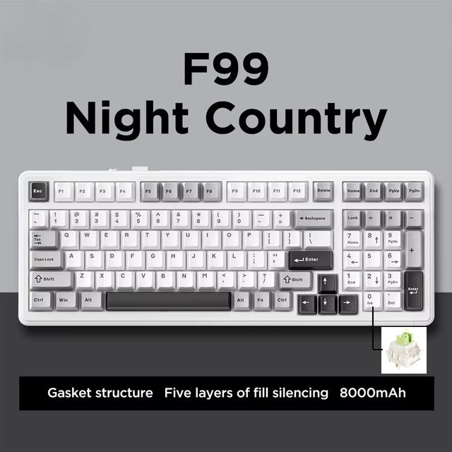 F99 Gaming Mechanical Wireless Keyboard