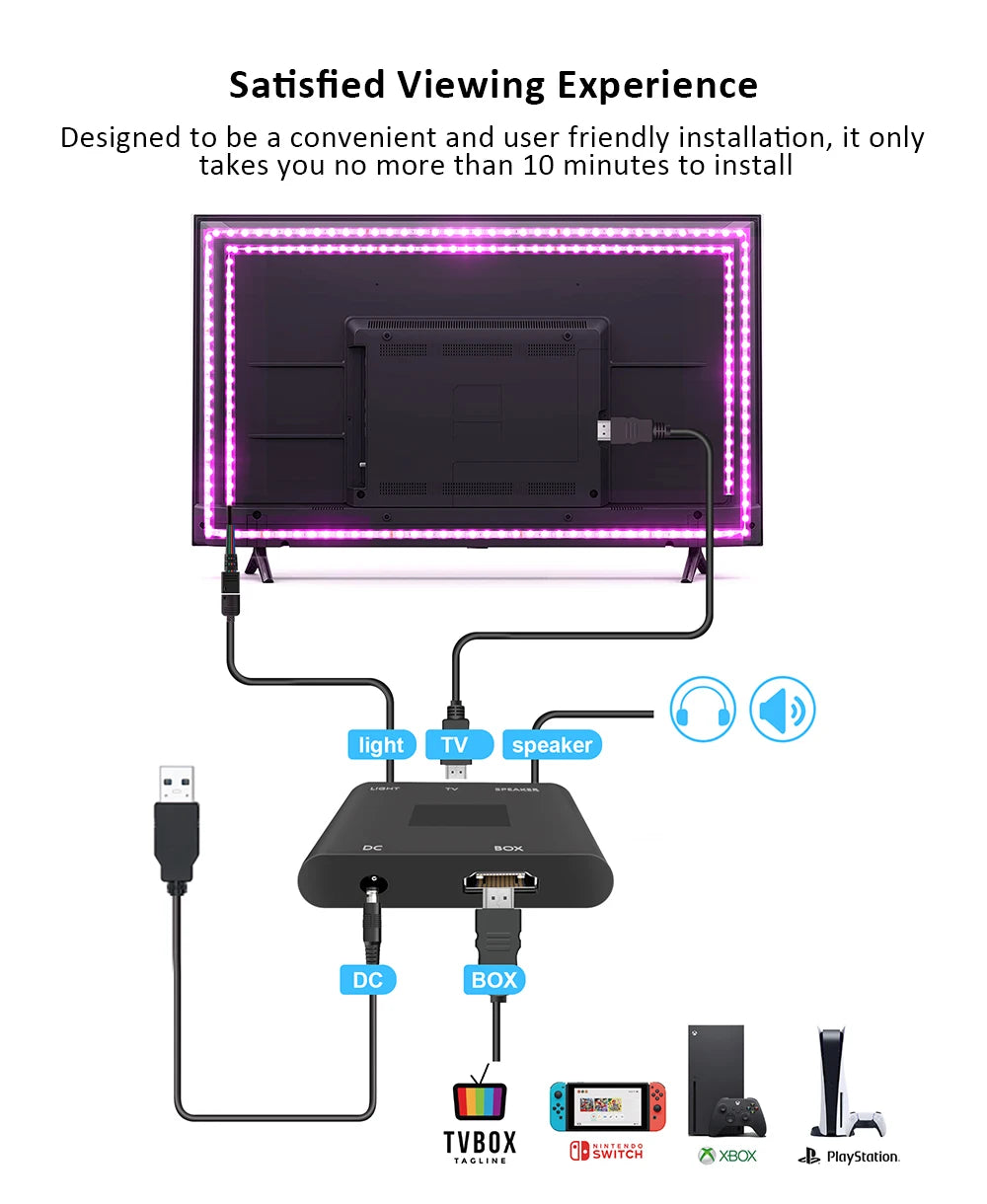 Ambient TV PC Backlight Color Sync