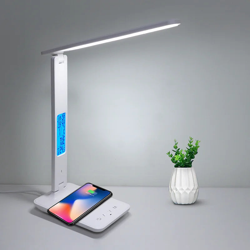 QI Wireless Charging LED Lamp