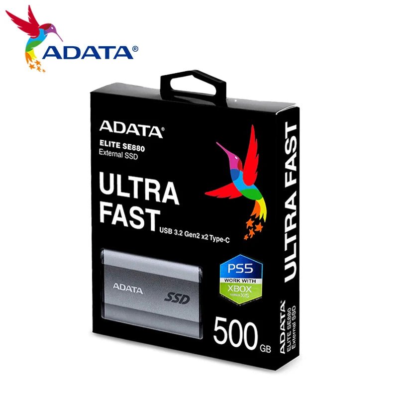 ADATA External Mini Portable SSD