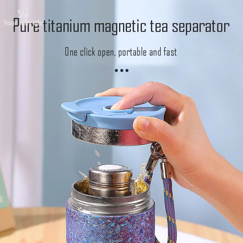 Titanium Flasks Tea Water Coffee Cup