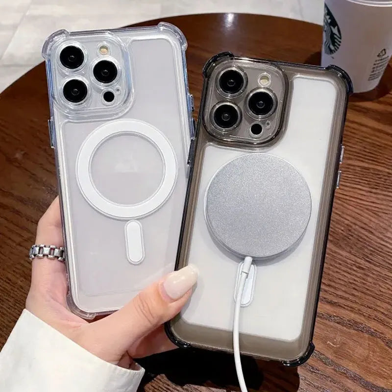 Magsafe Transparent Case For iPhone