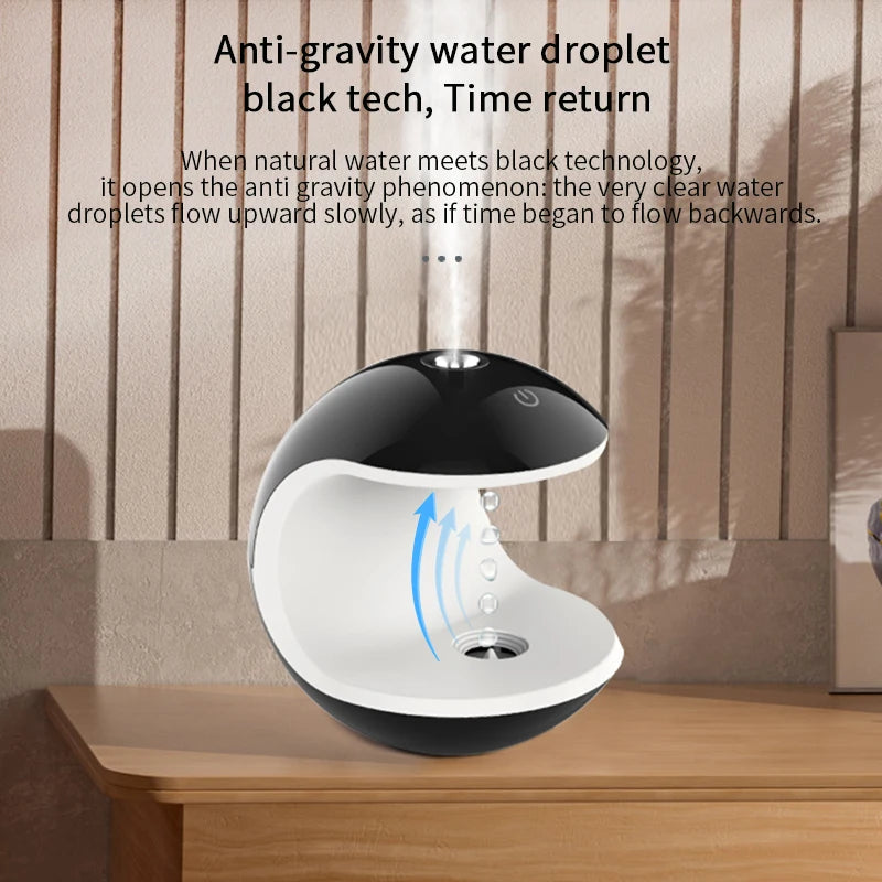 Anti Gravity Humidifier With Night Light
