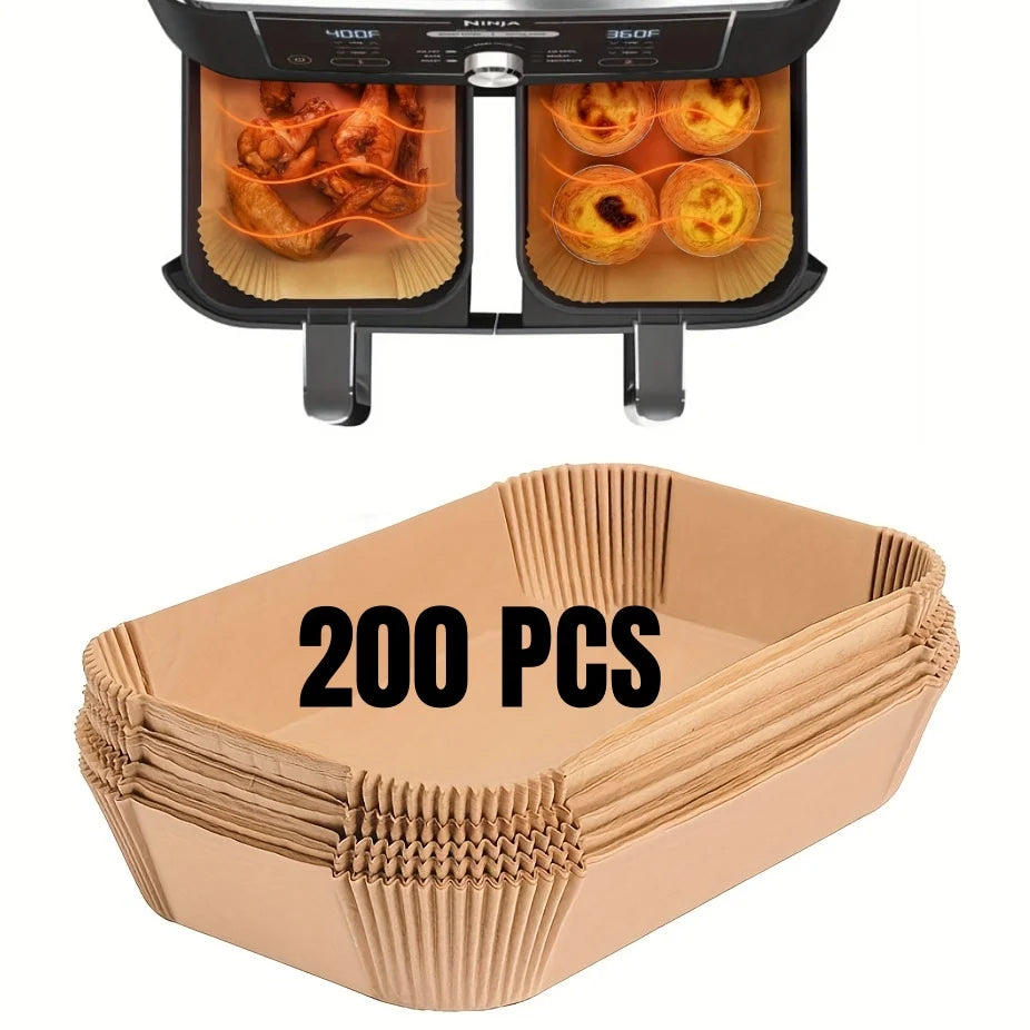 Air Fryer Paper Liners Disposable Oil-Proof