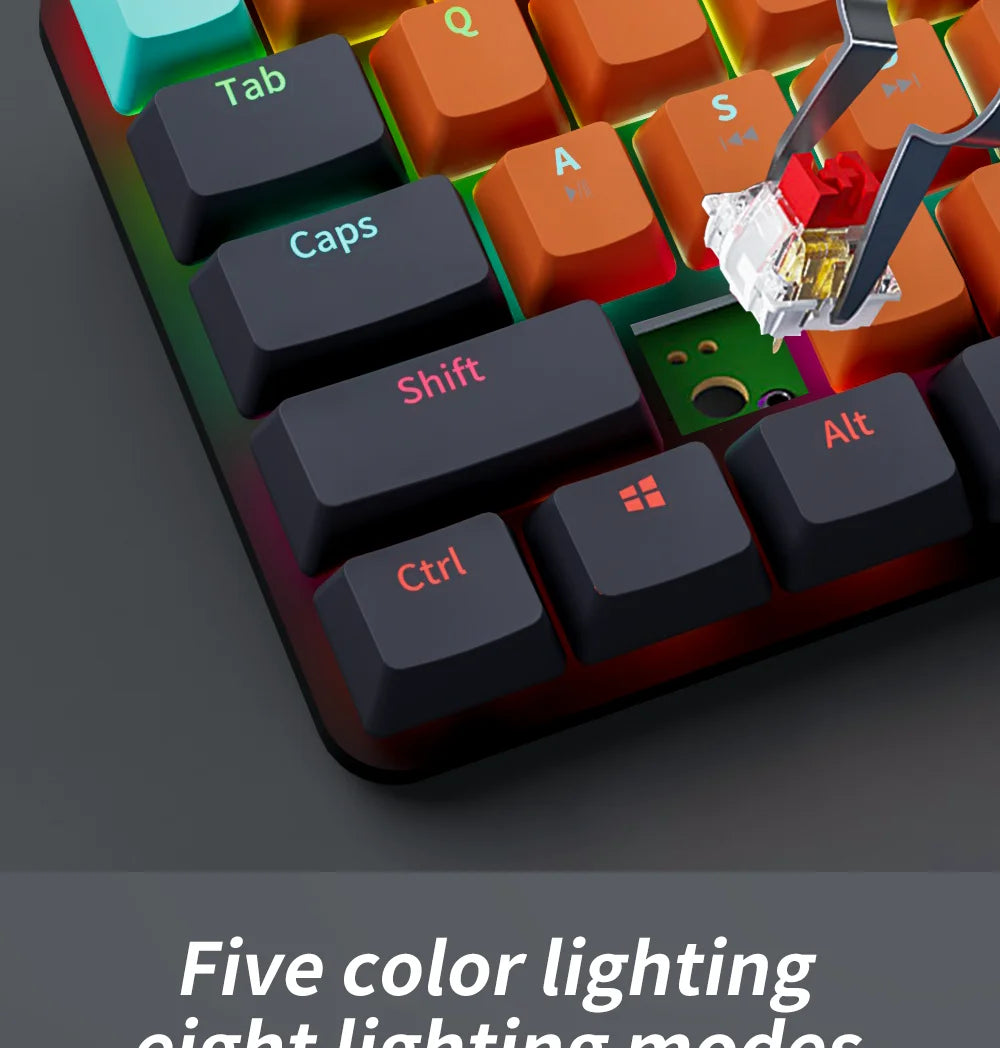 F16 Mechanical Wired Keyboard Red Switch