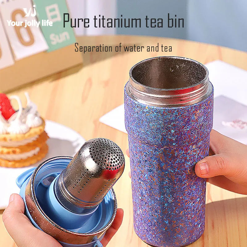 Titanium Flasks Tea Water Coffee Cup