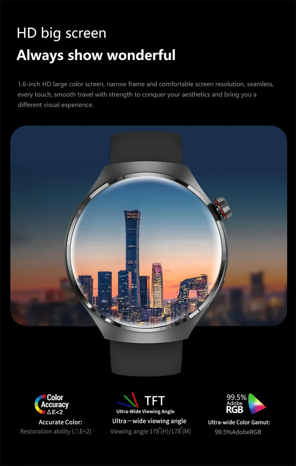 GT4 PRO Smart Watch Men Watch