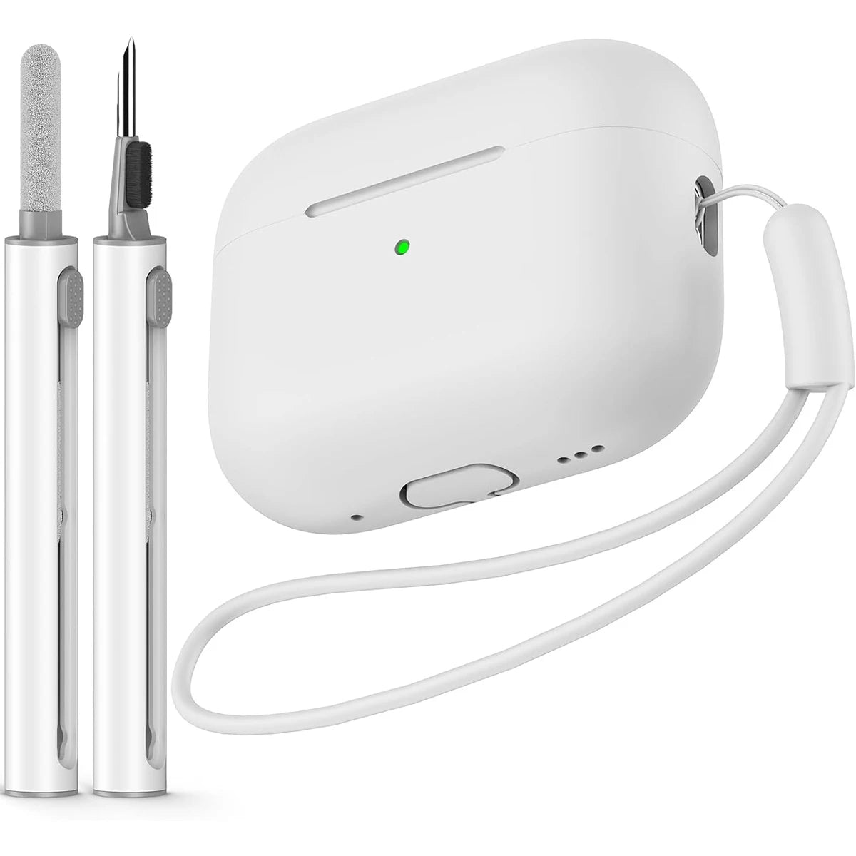 Silicone Case for AirPod Pro 1/2 with Cleaner Kit