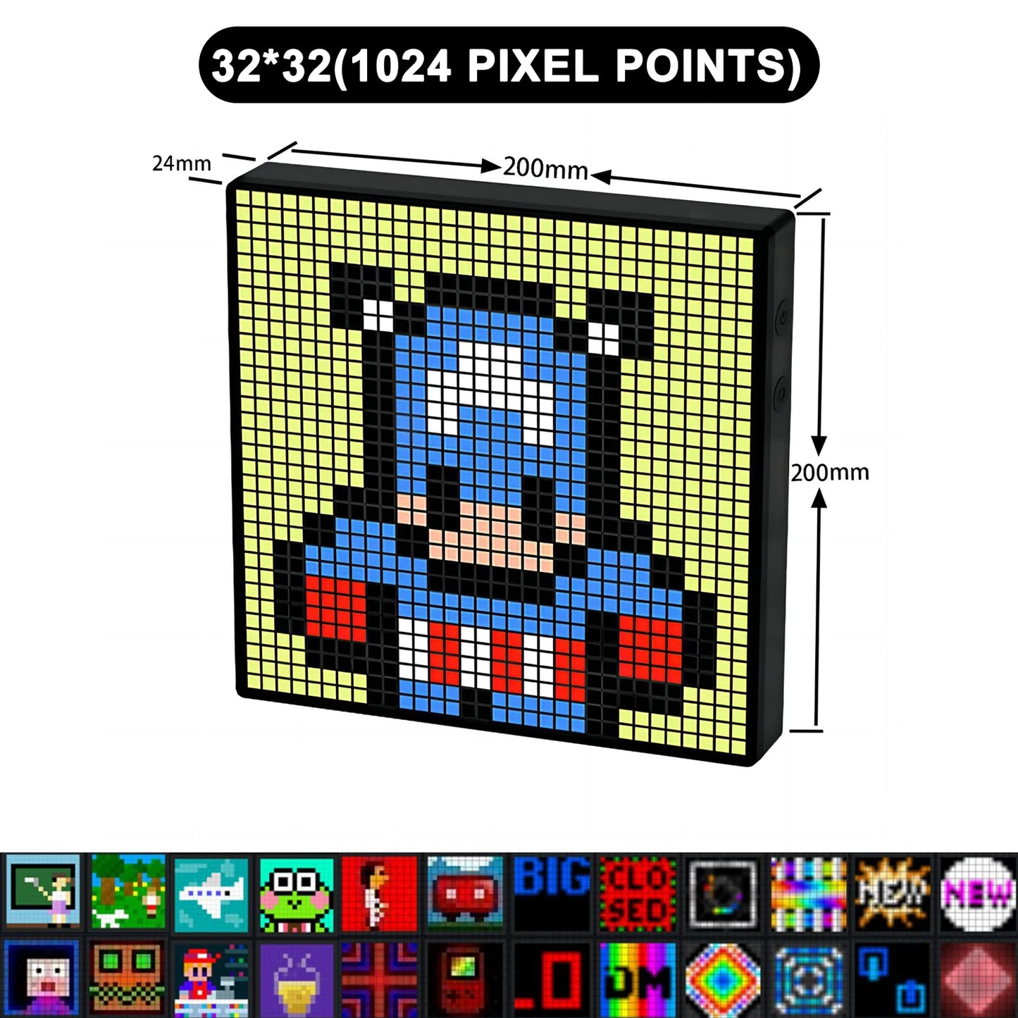 LED Pixel Matrix Smart Display