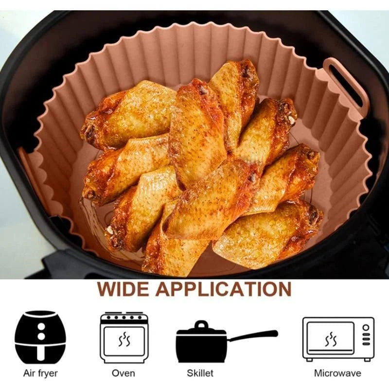 Air Fryer Silicone Reusable Pot