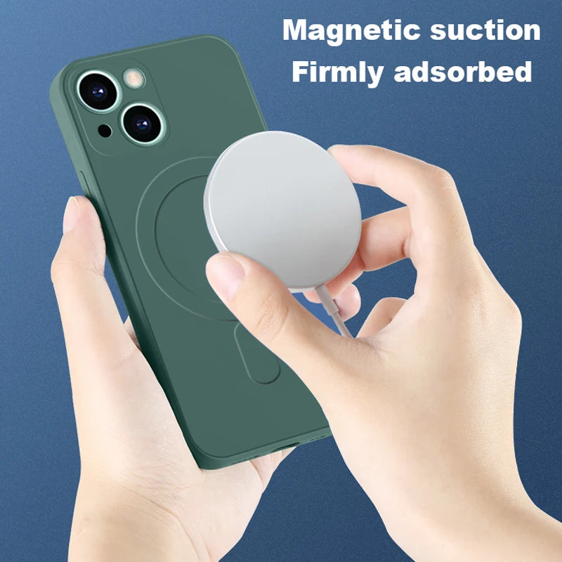 Magsafe Silicone Case For IPhone