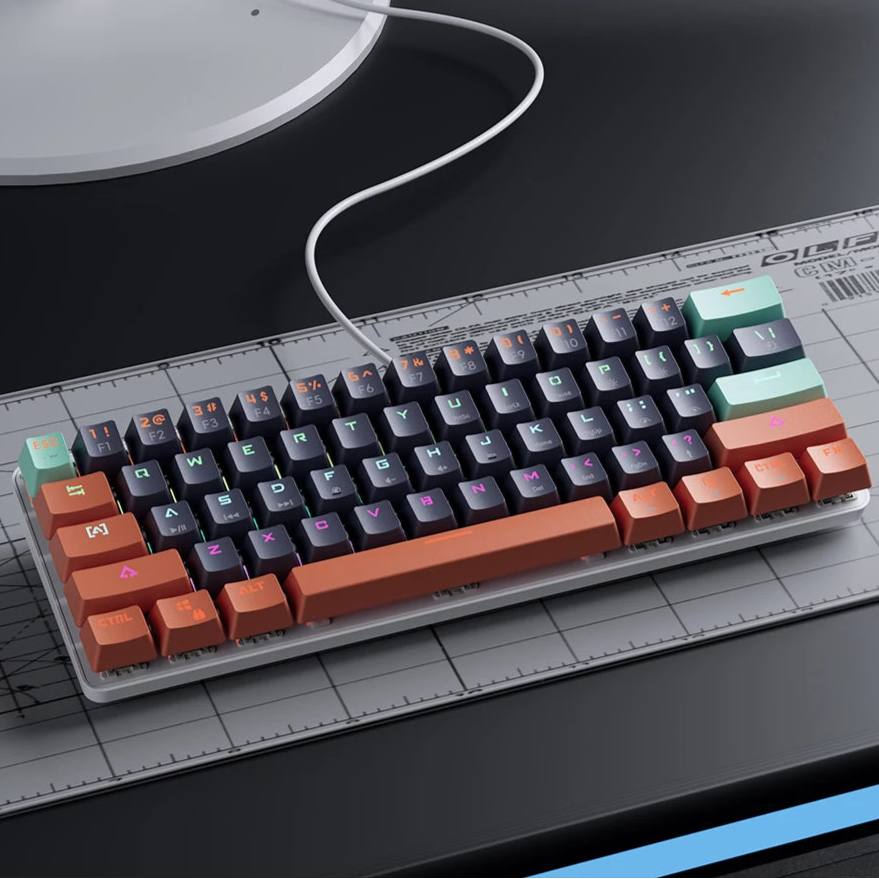 F16 Mechanical Wired Keyboard Red Switch