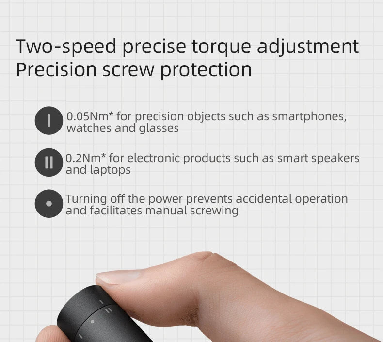Mijia Electric Screwdriver Kit 2 Gear