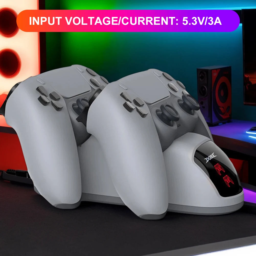PS5 Gamepads Fast Charging Dock