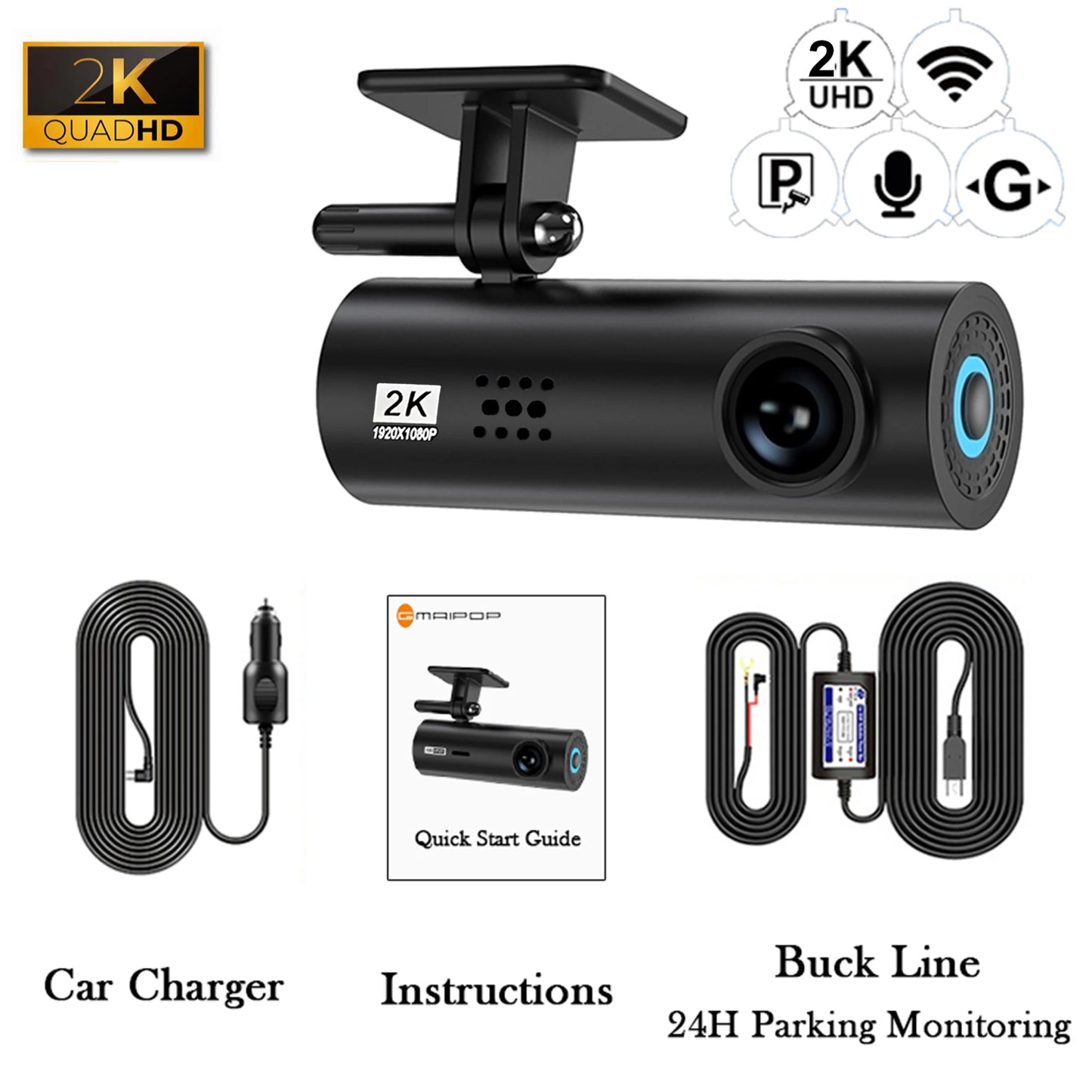 Car Dash Cam DVR Auto Recorder