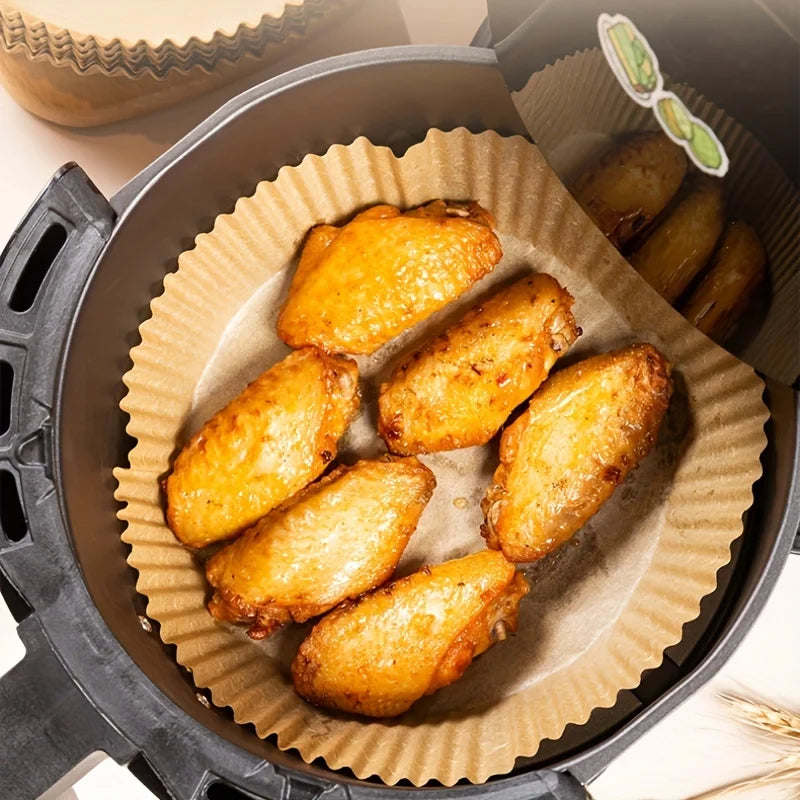 Air Fryer Paper Liners Disposable Oil-Proof