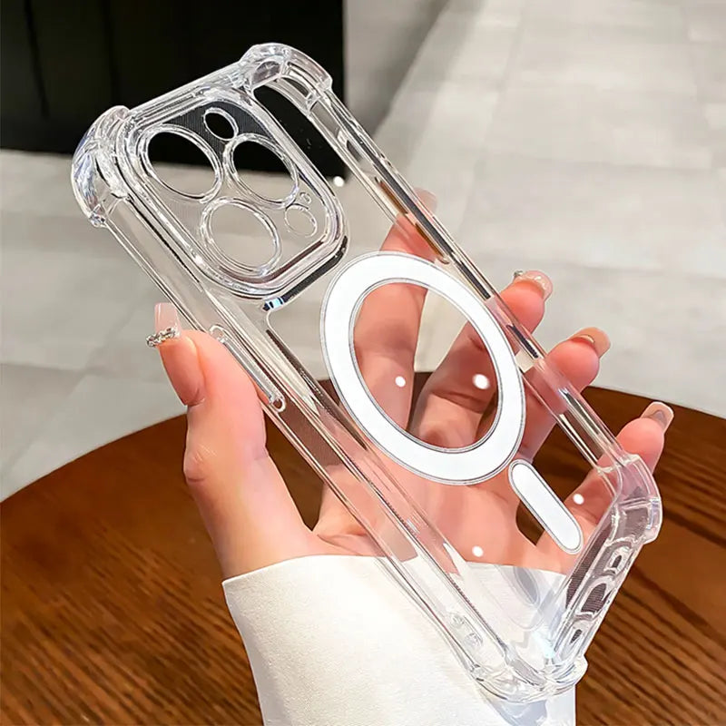 Magsafe Transparent Case For iPhone