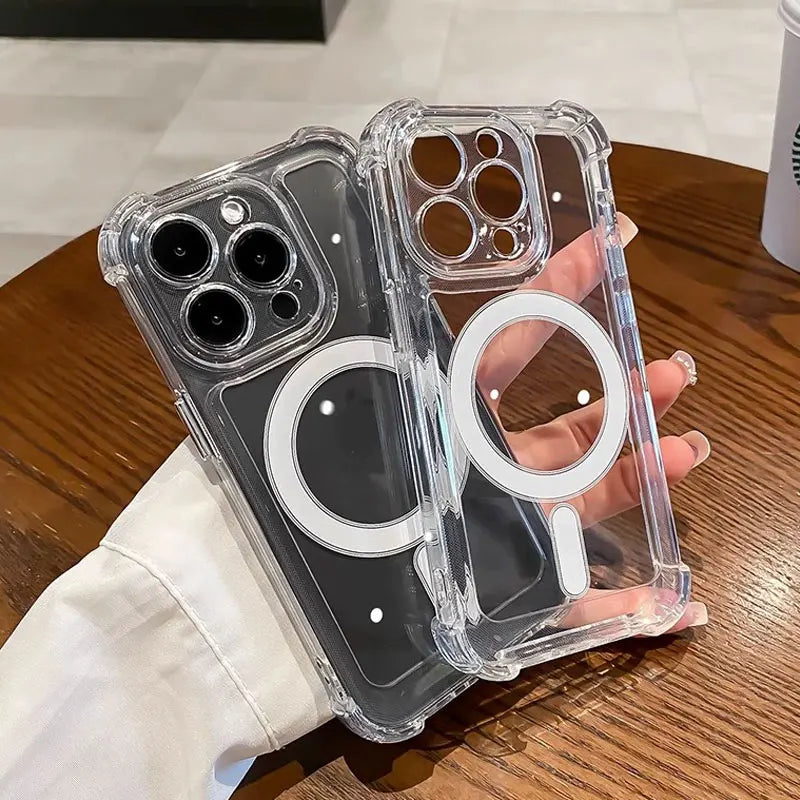Magsafe Transparent Case For iPhone