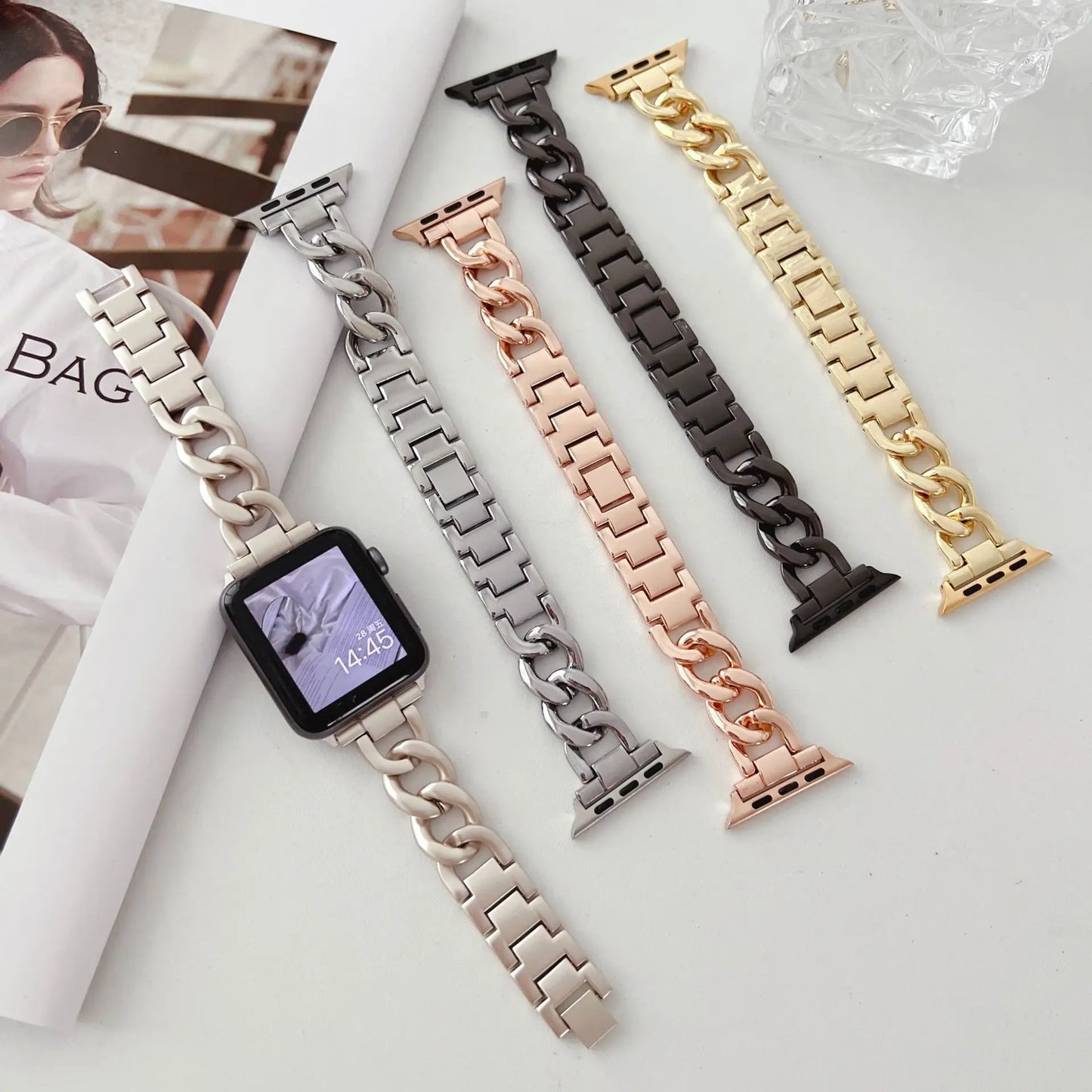 Elegant Strap for Apple Watch