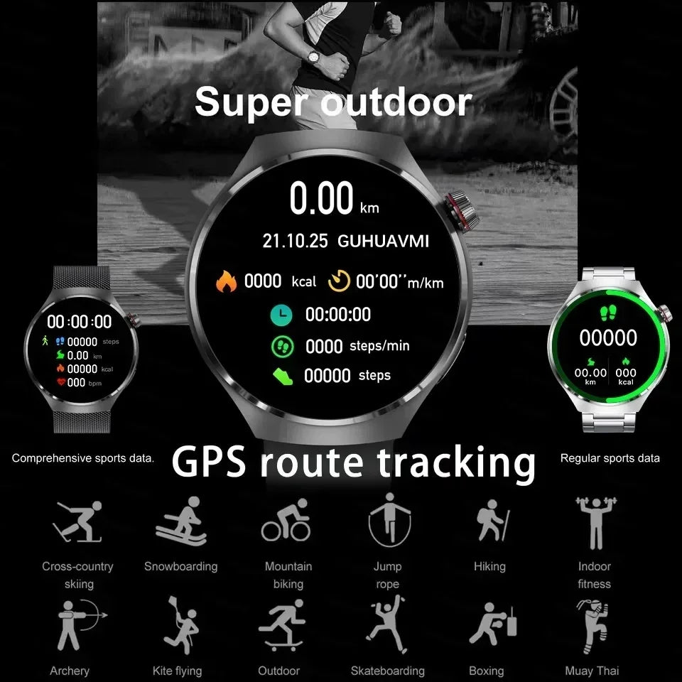 GT4 PRO Smart Watch Men Watch