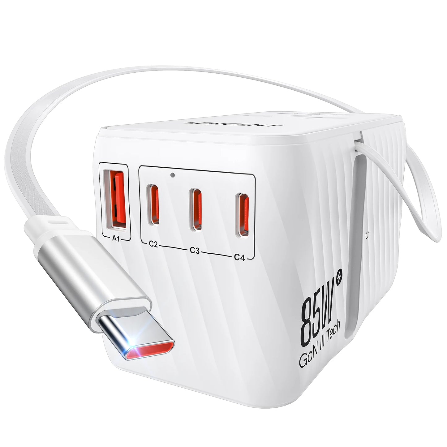 85W GaN Universal Travel Adapter