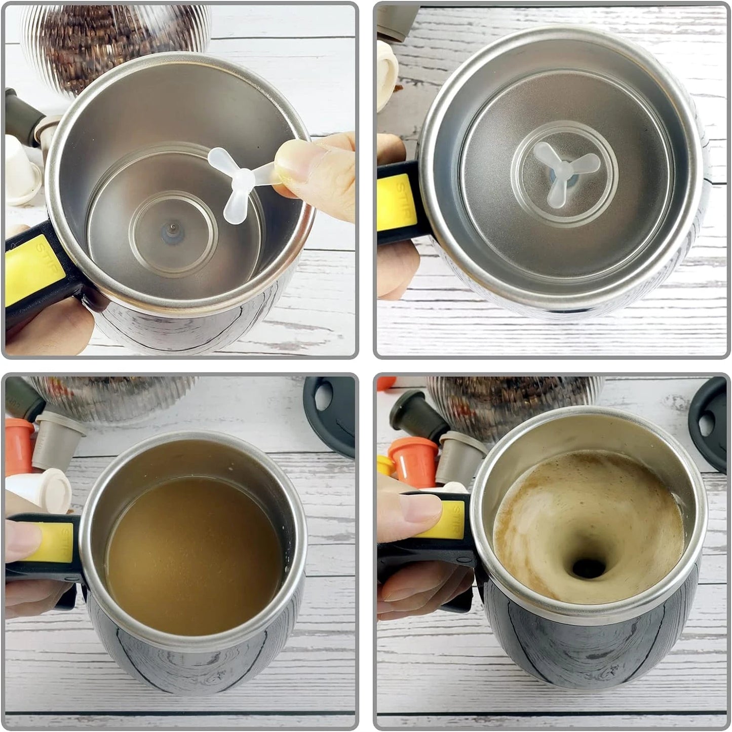 Automatic Coffee Mixing Cup