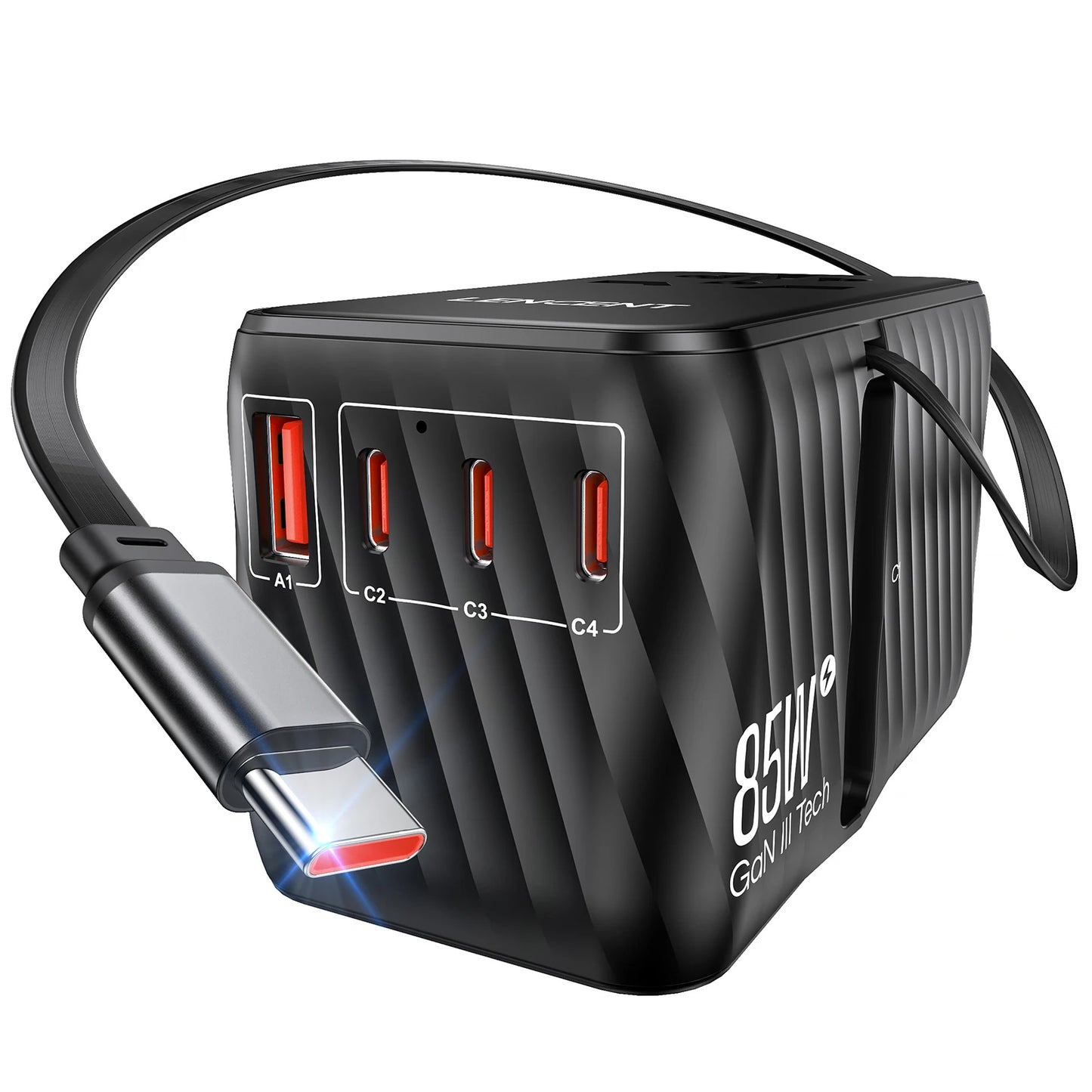 85W GaN Universal Travel Adapter