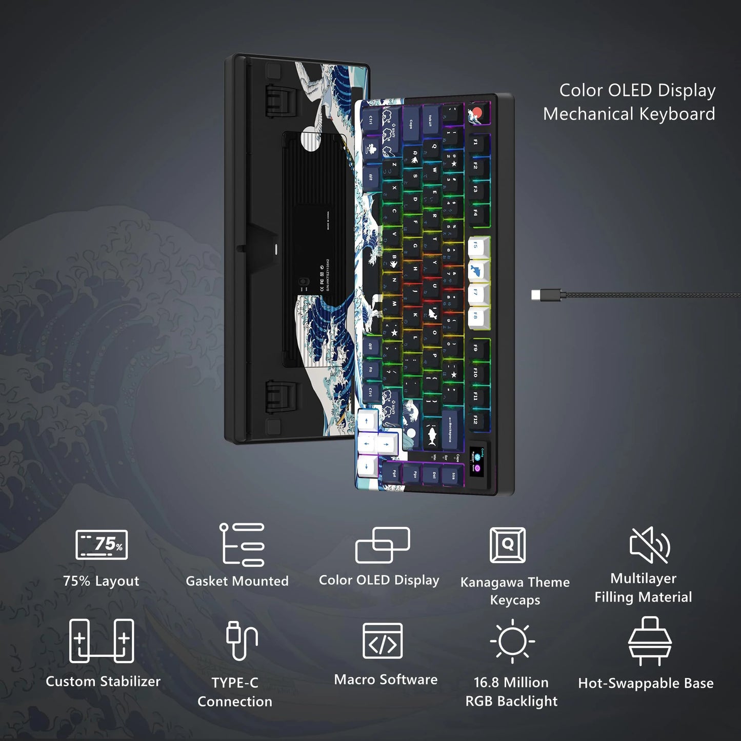 Godzilla Wired RGB Mechanical Gaming Keyboard