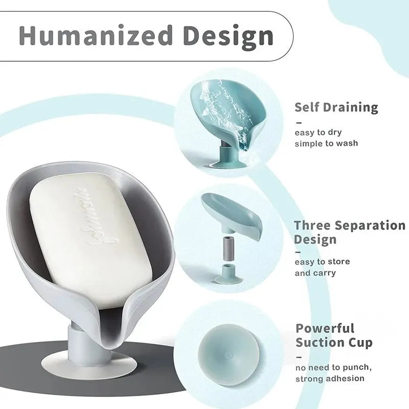 Soap Holder Suction Cup Tray