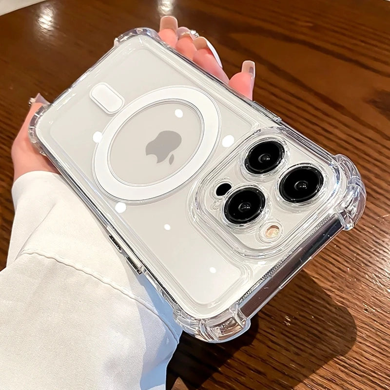 Magsafe Transparent Case For iPhone