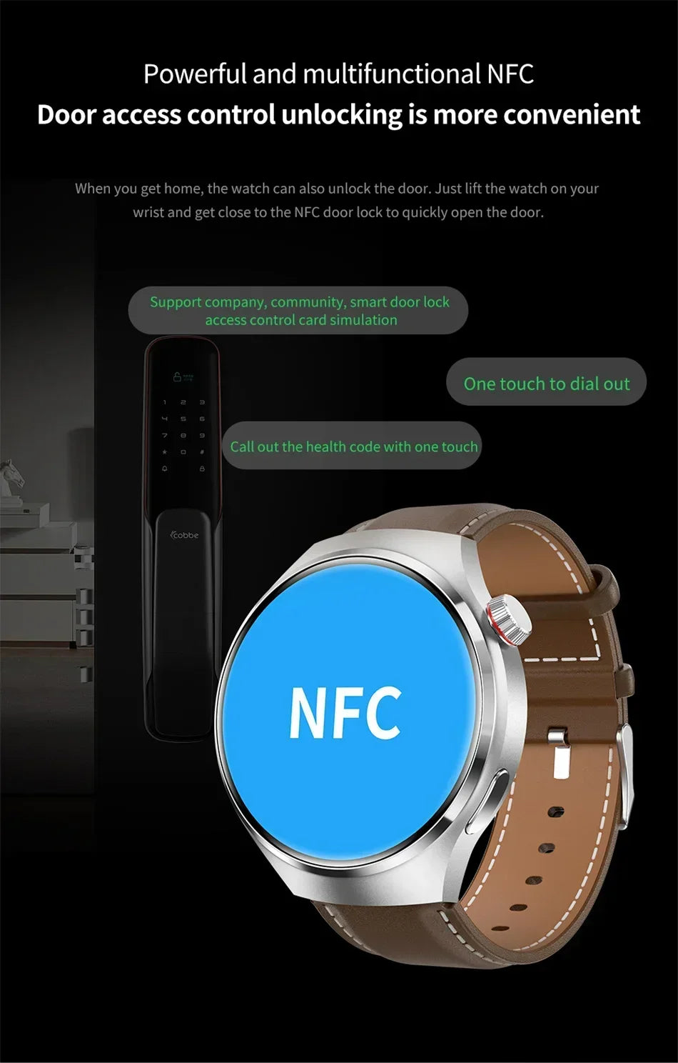 GT4 PRO Smart Watch Men Watch