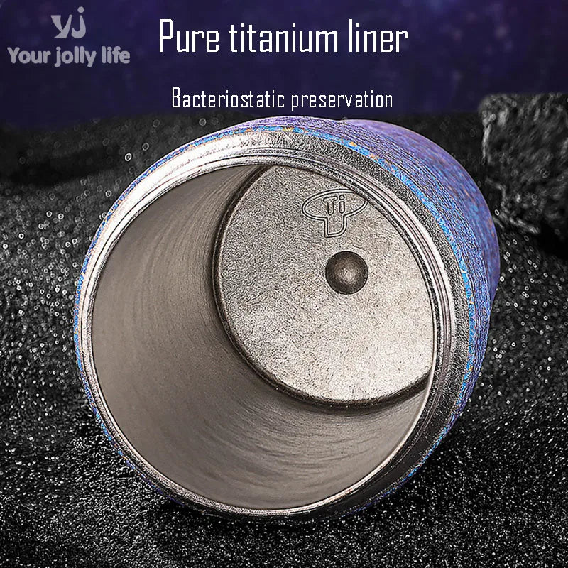 Titanium Flasks Tea Water Coffee Cup