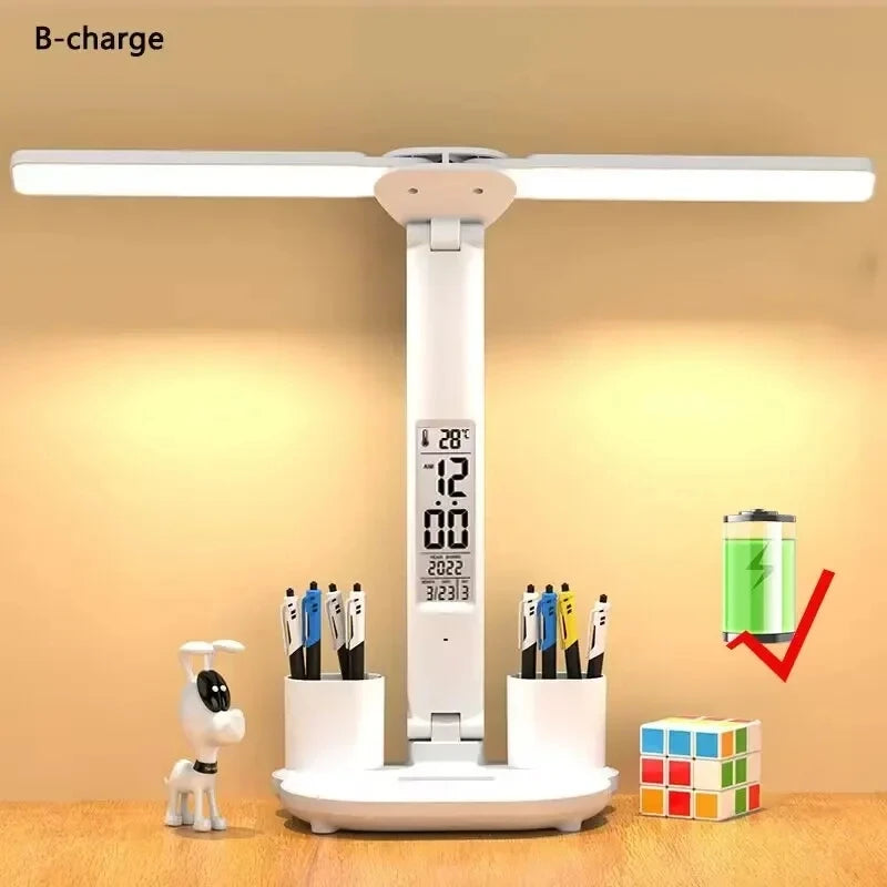 Rechargeable LED Lamp Fan