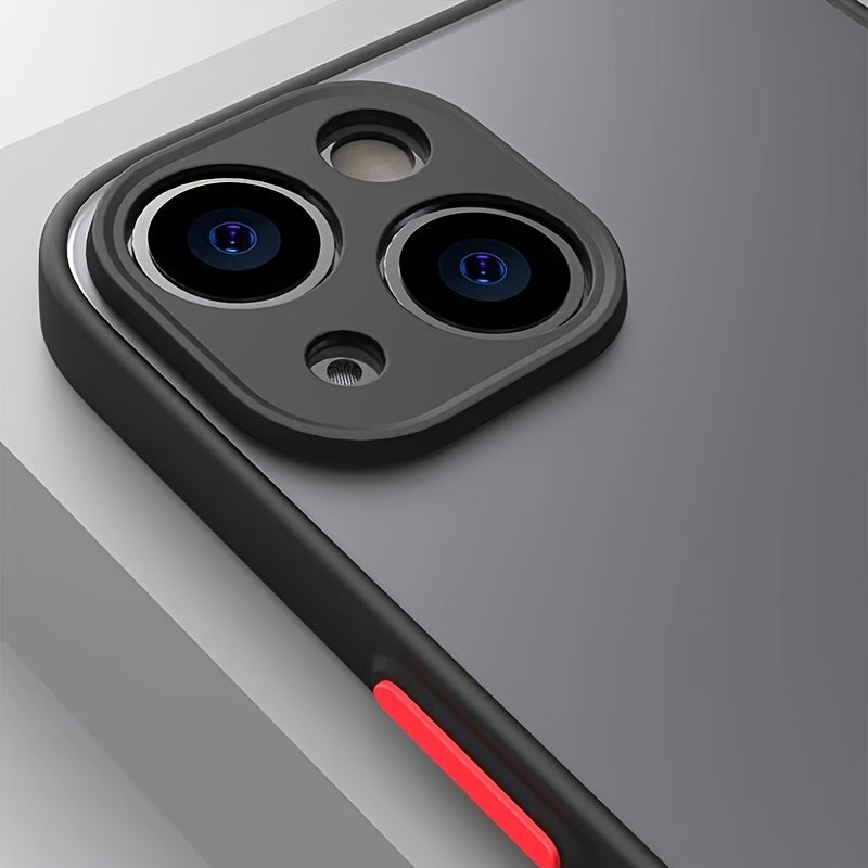 Silicone Matte Phone Case For iPhones.