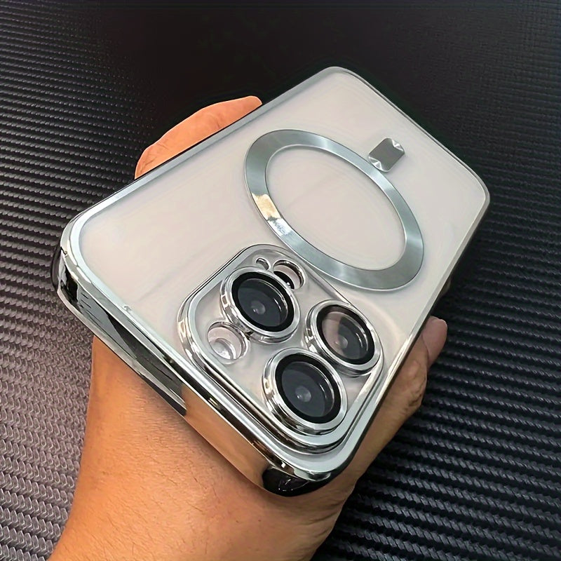 Transparent shockproof iPhone case