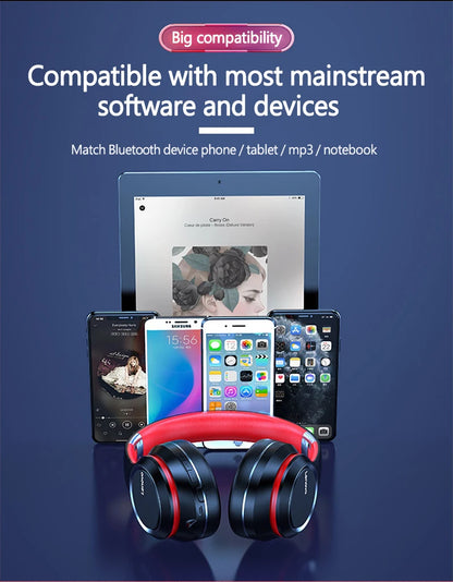 Lenovo HD Wireless Headphones With Mic