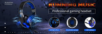 K3 Wired Gaming Headphones With Mic