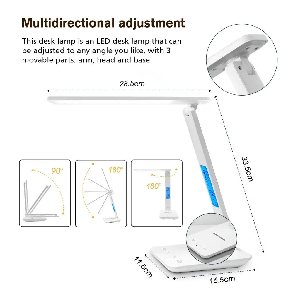 QI Wireless Charging LED Lamp