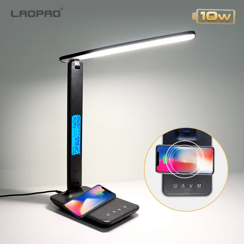 QI Wireless Charging LED Lamp