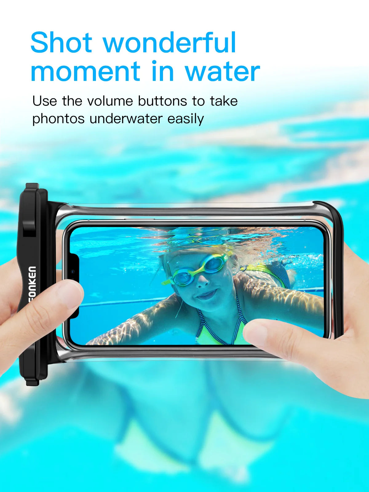 Full View Waterproof Phone Case