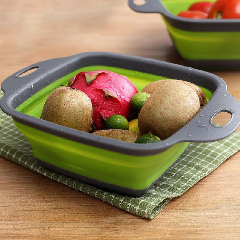 Foldable Fruit Veg Washing Basket
