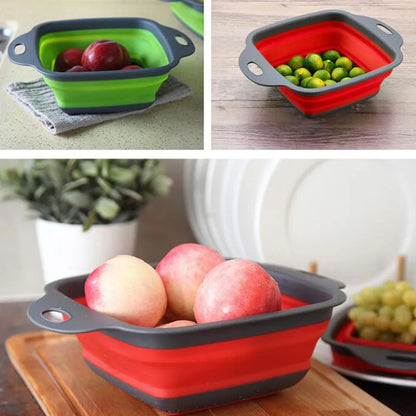 Foldable Fruit Veg Washing Basket
