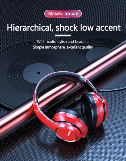 Lenovo HD Wireless Headphones With Mic