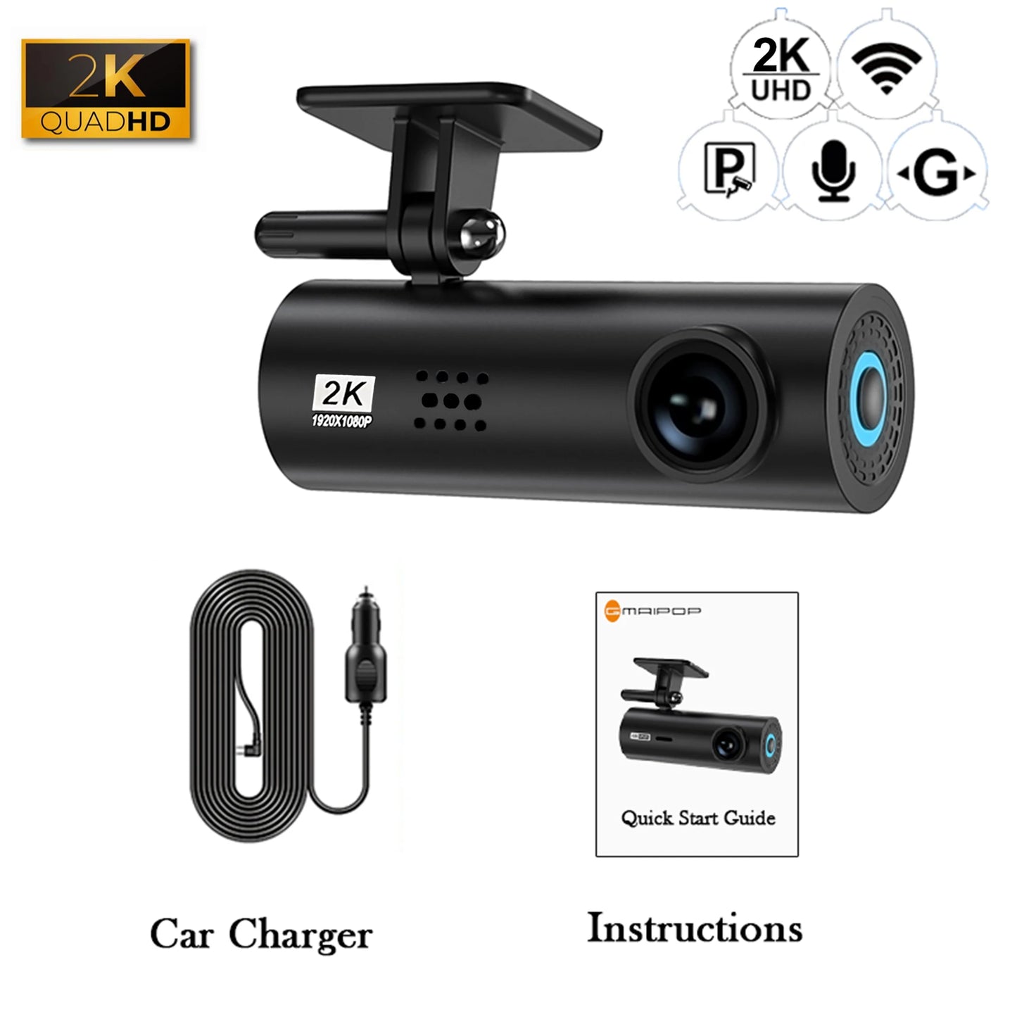 Car Dash Cam DVR Auto Recorder