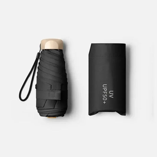 Mini Vinyl Pocket Umbrella