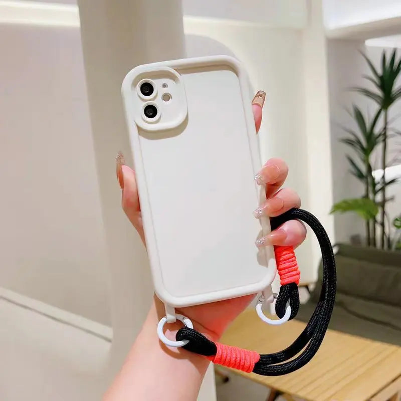 Candy Hand Strap Case For iPhone