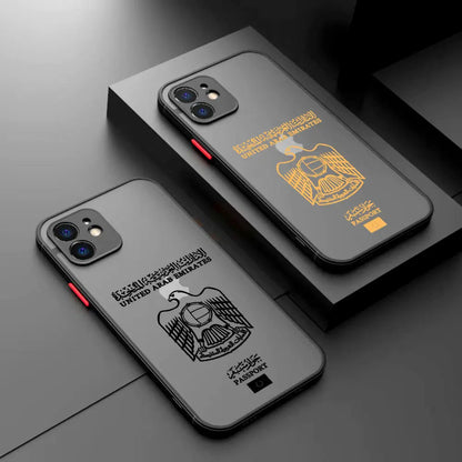 UAE Matte Phone Case For iPhone