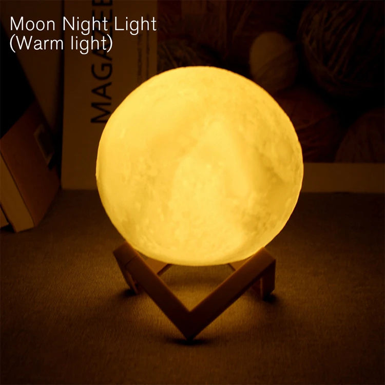 Moon Night Light LED Galaxy