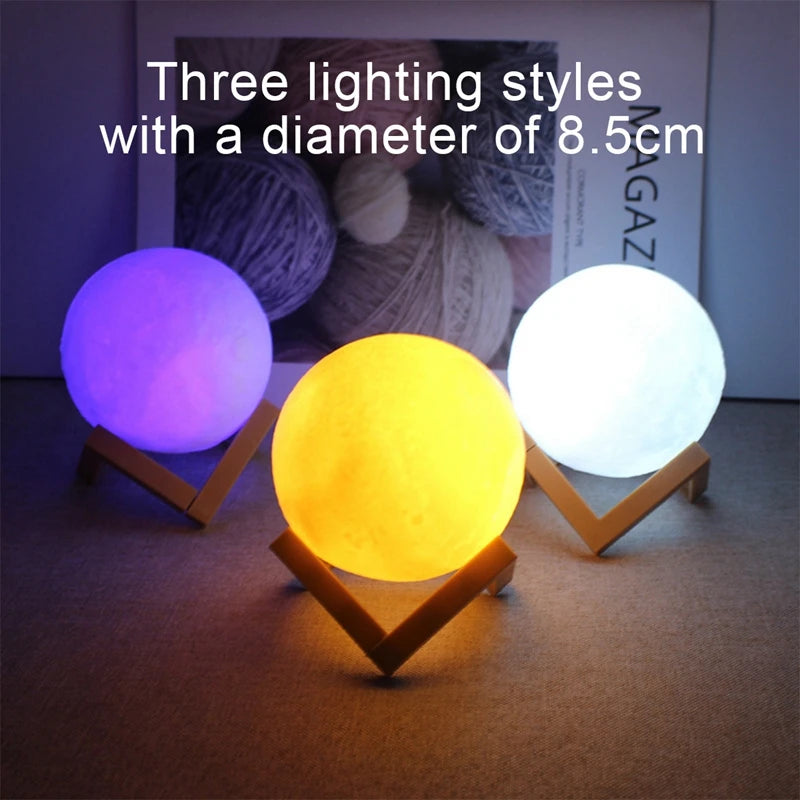 Moon Night Light LED Galaxy